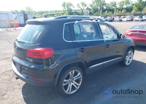 2012 Volkswagen Tiguan Sel из США, поврежденный, VIN WVGBV7AX2CW568424